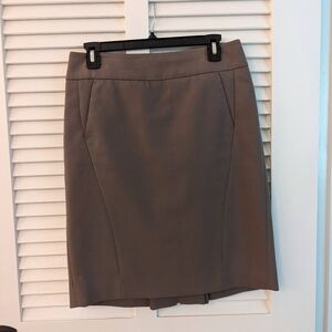 LOFT Brown Women's Skirt With Pockets
